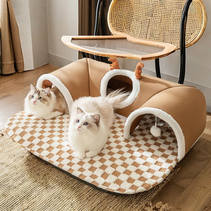 New Cat Bed and Tunnel Design