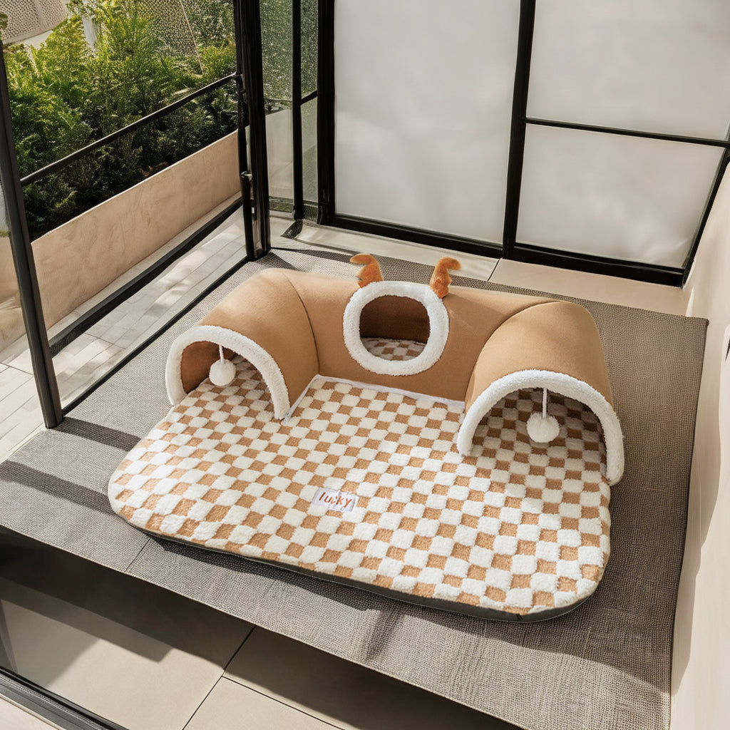 New Cat Bed and Tunnel Design