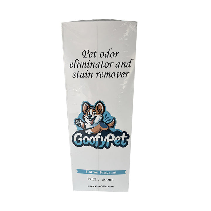 Natural Pet Odor Eliminator Spray, Cotton Fresh Scent, Safe for Pets & Home, Neutralizes Odors in Pet Beds, Furniture, and Carpets, Long-Lasting Freshness, Eliminates Urine Poop Pee Odor