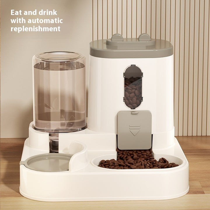 2-in-1 Pet Feeder and Fountain